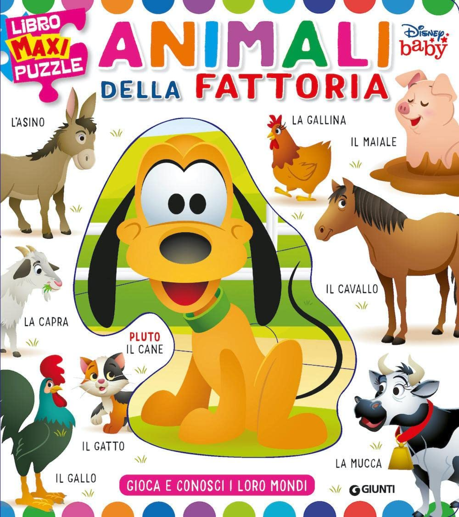Animali della fattoria. Baby libro maxi puzzle < Libri puzzle < Libri per  bambini < Libreria Indipendente