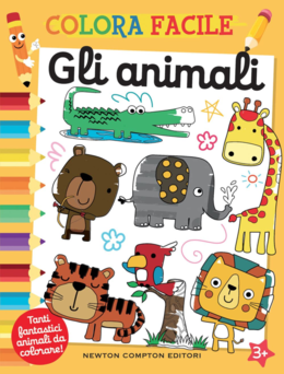 Animali della foresta Album da Colorare per Bambini: Libri da Colorare  Bambini 4 Anni +